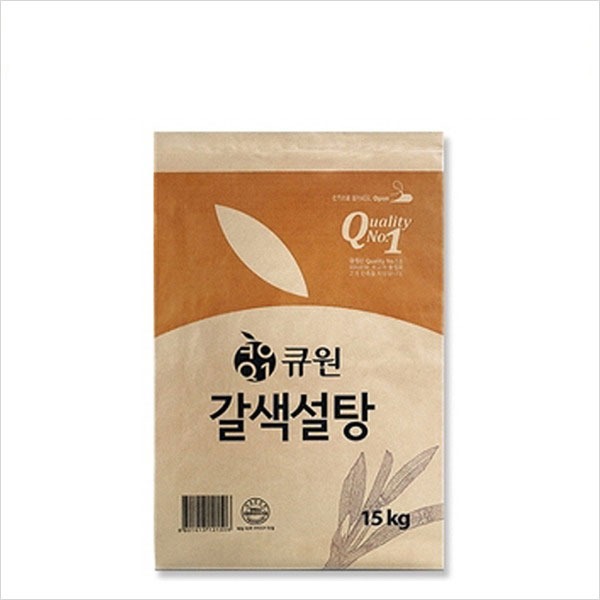 큐원 삼양사 갈색설탕 15kgX20포