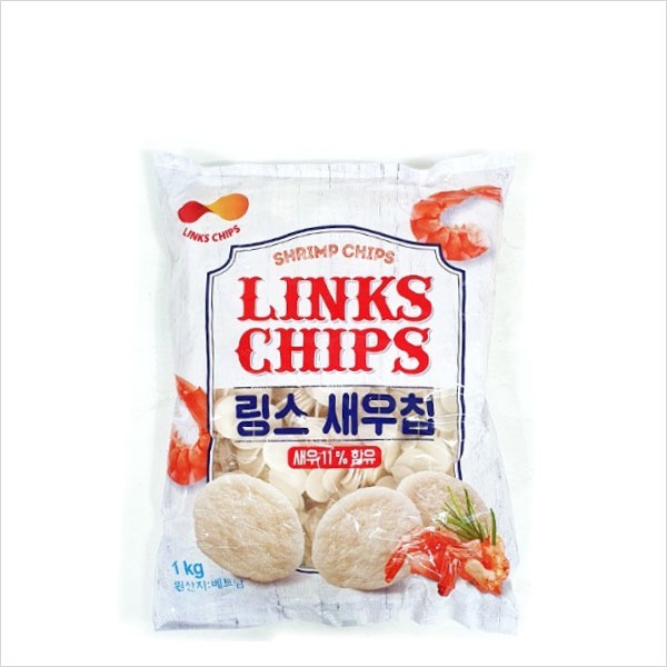 링스 새우칩 스낵 1kg