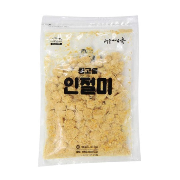 로뎀푸드 서울마님떡 콩고물 인절미 빙수떡 400g