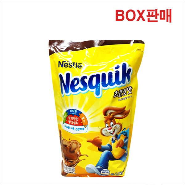네슬레 네스퀵 초콜렛파우더 리필 1.2kg 12개(박스)