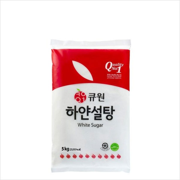 큐원 삼양사 하얀설탕 5kgx4개 10포