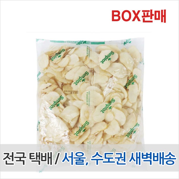 심플롯 포테이토칩 2kgx6봉 1박스