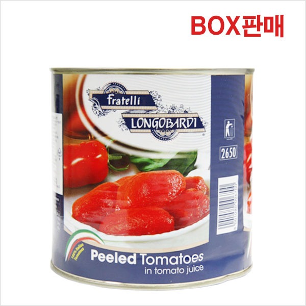롱고바디 토마토홀 2.5kg 6개(박스)