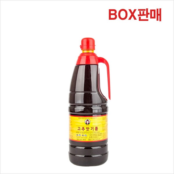 새댁표 고추맛기름 1.5L 8개(박스)